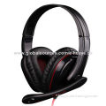 Lightweight Durable 3.5mm Plug Headset with Mic, CE and RoHS Marks